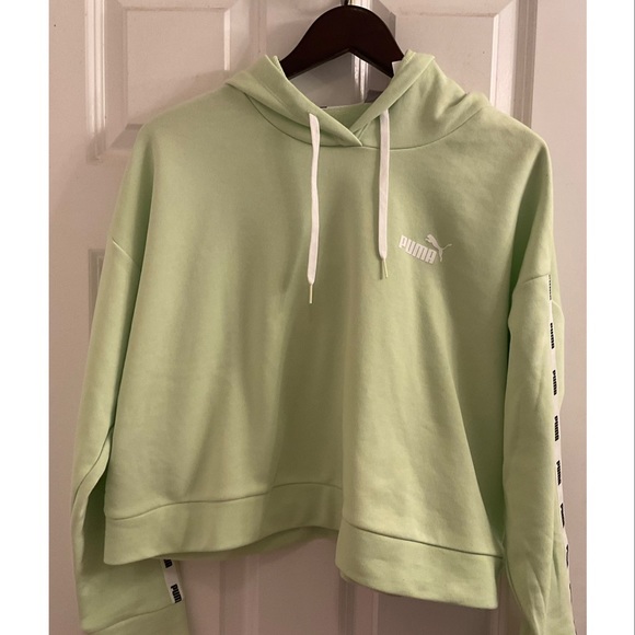 Puma Tops - Puma Micro Tape Hoodie - NWT - Size Large